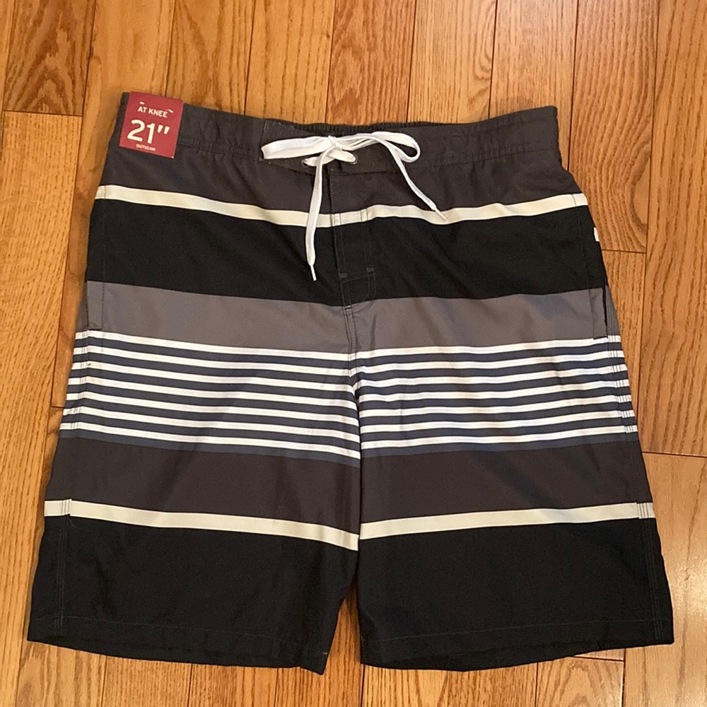 NWT! Merona Mens swim trunks